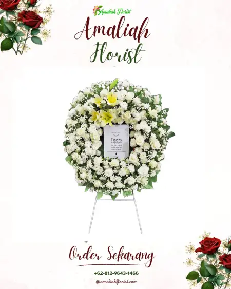Krans Bunga Duka Mulyo Jadi